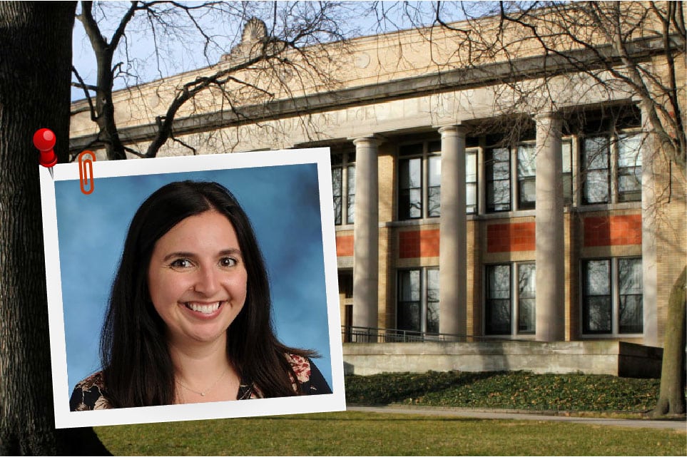 Gail Wiercioch, English teacher at a high school in Illinois.