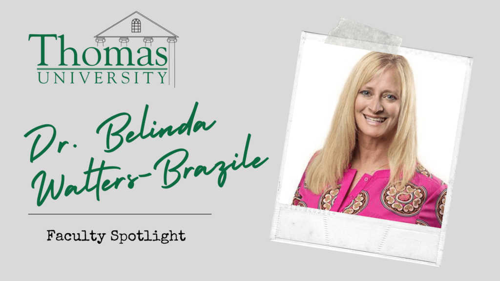 Dr. Belinda Walters-Brazile, Adjunct Professor, Educational Leadership Programs, Thomas University, GA